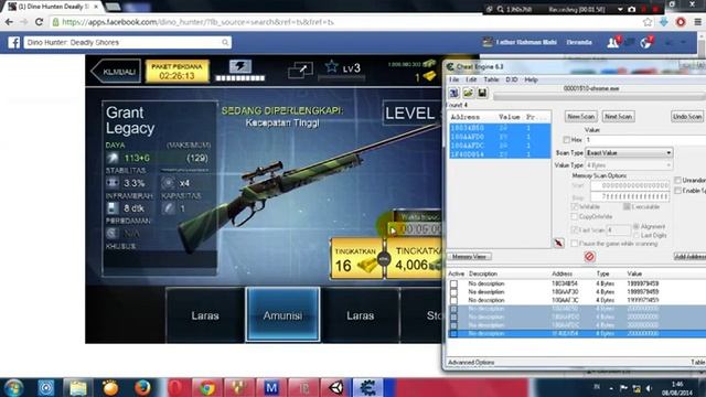 Dino Hunter : Deadly Shores Cash and Gold Hack смотреть онлайн