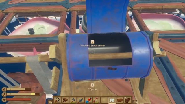 Как делать краску в Raft!!! Raft гайд смотреть онлайн