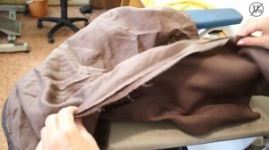 Как убрать сборку на боковом шве у юбки.