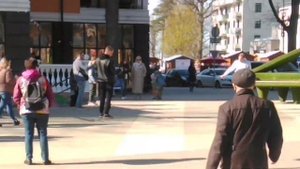 Уличные музыканты в Светлогорске.01.05.2021.