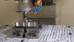 High Feed Milling Hardox 400 with Tungaloy DoFeed and Fusion 360