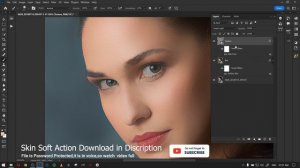 Auto Skin Smooth Action Free Download  | Skin Retouch Action Free  |  Airbrush Skin Retouching