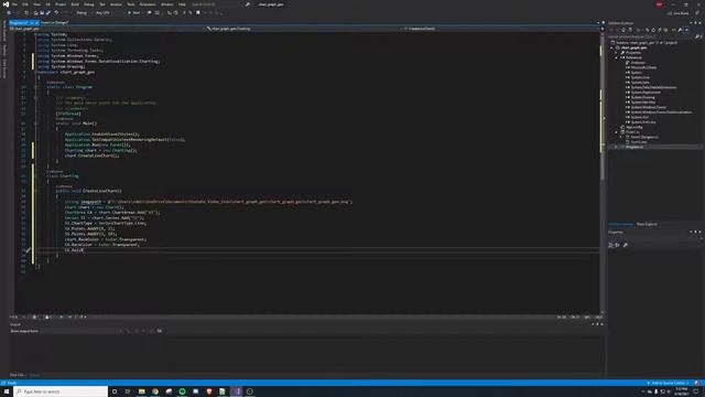 Graph/Chart Generation (Data Visualization) with C# смотреть онлайн
