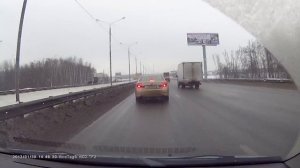 Оригинальный способ съехать на обочину.