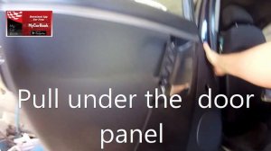 Opel Vectra C (2002–2008) rear door panel removal
