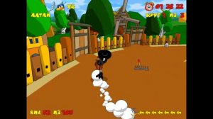 Страусиные бега Прохождение №1