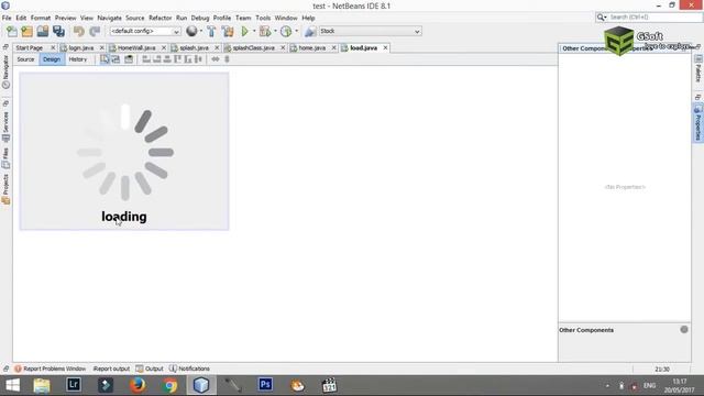 how to make a transparent background jframe in java | Netbeans - java tutorials#23 смотреть онлайн