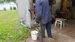 Самодельный пресс для топливных брикетов.