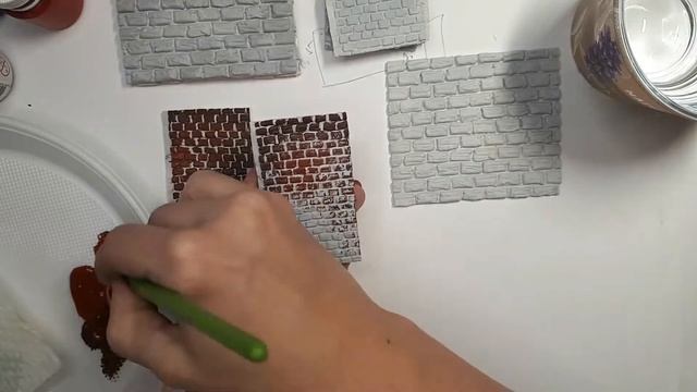 Fireplace Miniature Handmade Камин миниатюра