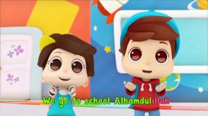Alhamdulillah, Bismillah, InshaAllah | Islamic Series & Songs For Kids | Omar & Hana English