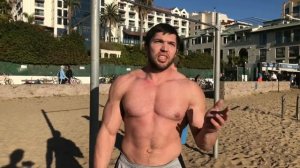 Подтягивания за 120 секунд! Muscle beach gym. @khevsur Gocha Soziashvili.