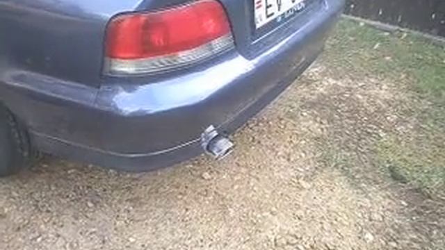 Mitsubishi Galant 4G63 Exhaust Sound 2 смотреть онлайн