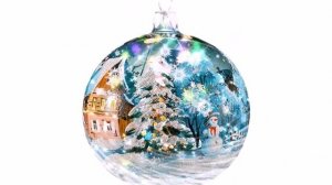 Мы достанем из коробки новогодние шары!.. Новогодняя песенка- поздравление.