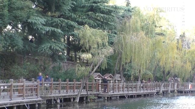 Городской канал -Цзинань - Китай - 济南 смотреть онлайн