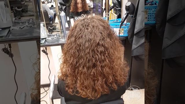 Завивка Goldwell. Салон красоты Wella Элиза.