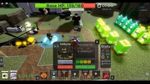 Новая башня Валькирия сцп, sigma-9 Valkyries scp td, roblox