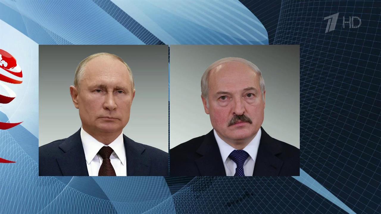 Специальная военная операция по защите Донбасса ст...зговора Владимира Путина и Александра Лукашенко