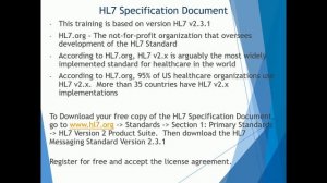 HL7 Tutorial for Beginners Part 1 - HL7 Standard