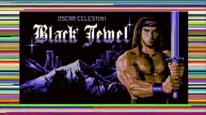 Black Jewel PC game c64 style tape loader