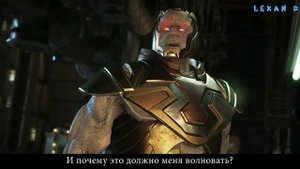 Injustice 2 - Бэйн против Дарксайда - Intros & Clashes (rus)