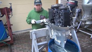 ОБЗОР HONDA BF30A 2008 ГОДА НА РУМПЕЛЕ_ДАЖЕ ВИНТ С МАГАЗИНА.mp4