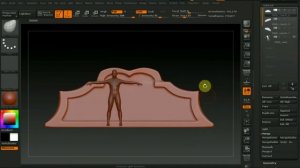 Zbrush 4R7 сложный барельеф ч2