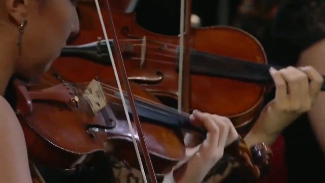 Bach - Concerto for clavier and orchestra in F minor, movements II and III Agafya Korzun Agafia.mp4