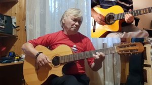 Русская семиструнная гитара - муз.Al Marconi.Two Hearts(Cover)
