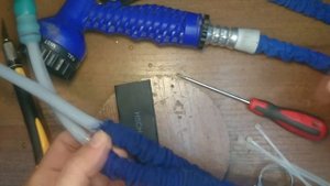 Ремонт растягивающегося шланга XHOSE с aliexpress (алиэкстпресс)
