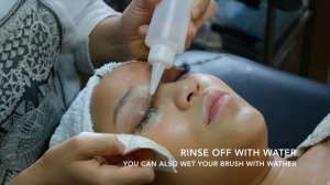 How to wash you eyelash extensions