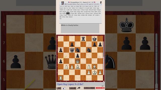 Chessable Masters Play-In - Round 3 || Aireza Firouzja vs Grigoriy Oparin - March 13, 2023