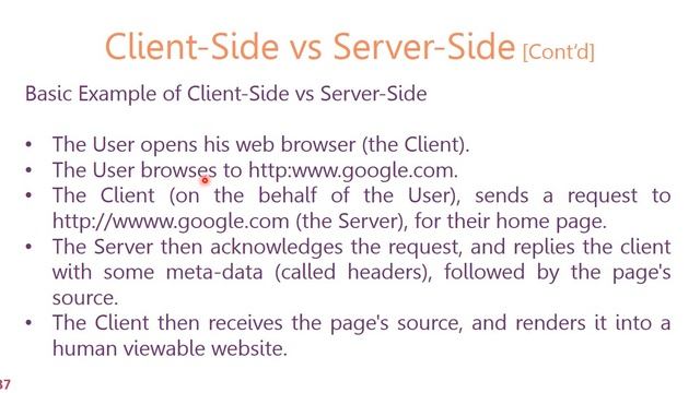 Scripting Languages|Client side and Server side scripting Languages