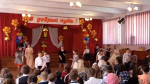 Качканар Лицей 6 Выпускной 4 классов 2017 - Танец 4а