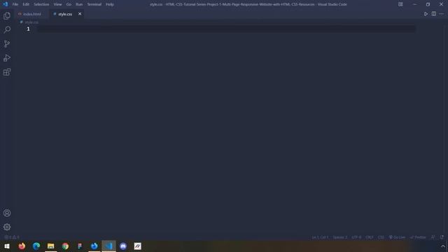HTML-CSS Tutorial Lesson 91: General Styles #1 (Website #1 part-3) смотреть онлайн