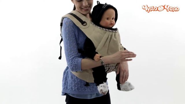 Видео инструкция к эргономичному слинг-рюкзаку  Baby Mobile Premiere