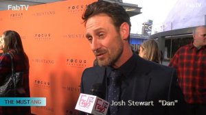 "THE MUSTANG"  premiere with Josh Stewart