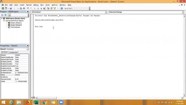 How to autofit columns & rows in MS Excel | VBA Macros Tricks || Excel Tutorial