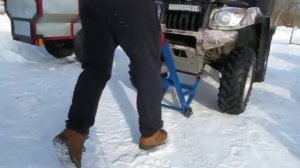 ПОДКАТНОЙ ДОМКРАТ ДЛЯ КВАДРОЦИКЛА