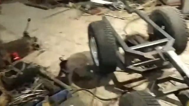 Рама из профильной трубы для минитрактора. смотреть онлайн