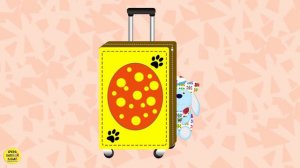 Учим предлоги. Предлог ЗА. Развивающие мультфильмы для детей.