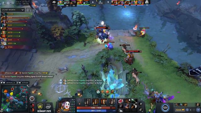 [RU] Team Secret vs Alliance Game 2 (BO3 LB Round 2) | ESL One Germany 2020 смотреть онлайн