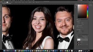 Как убирать фиолетовый оттенок с фотографии в Photoshop?