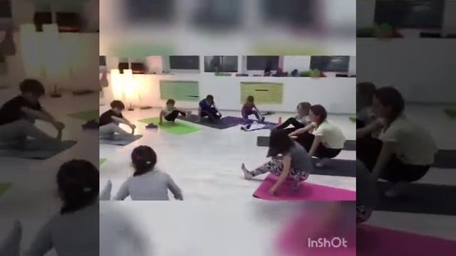 Детская йога с Огневой Дарьей смотреть онлайн