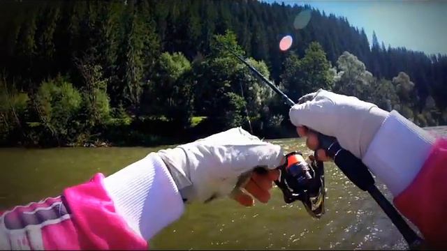 Ловля Форели на воблер. Duo Ryuki 50 s смотреть онлайн