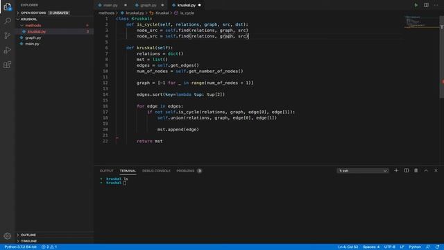 Comprendre l'algorithme de Kruskal - Programmation смотреть онлайн