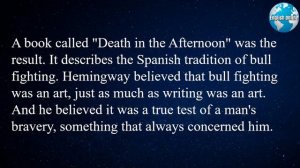 Ernest Hemingway, 1899-1961: He Painted in Words What He Saw and Felt Part 2 | Learn English