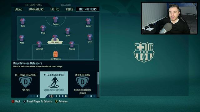 Recreate my 4-3-3 Barcelona Career Mode Tactics in FIFA 22 | Custom Tactics Explained смотреть онлайн