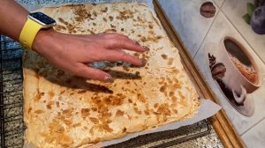 МЕРЕНГОВЫЙ РУЛЕТ со сливочным кремом ПЛОМБИР / ИРА БЕЛАЯ