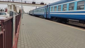 ДИЗЕЛЬ-ПОЕЗД ДРБ1М-13 ОРША-КРИЧЕВ ПОД ТЯГОЙ 2М62У-0263|DISEL-TRAIN DRB1M-13 ORSHA-KRICHEV