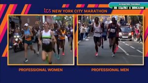 НЬЮ-ЙОРКСКИЙ МАРАФОН 2023 - 42 КМ - БЕГ || Прямая трансляция из Нью-Йорка (США) 05.11.2023